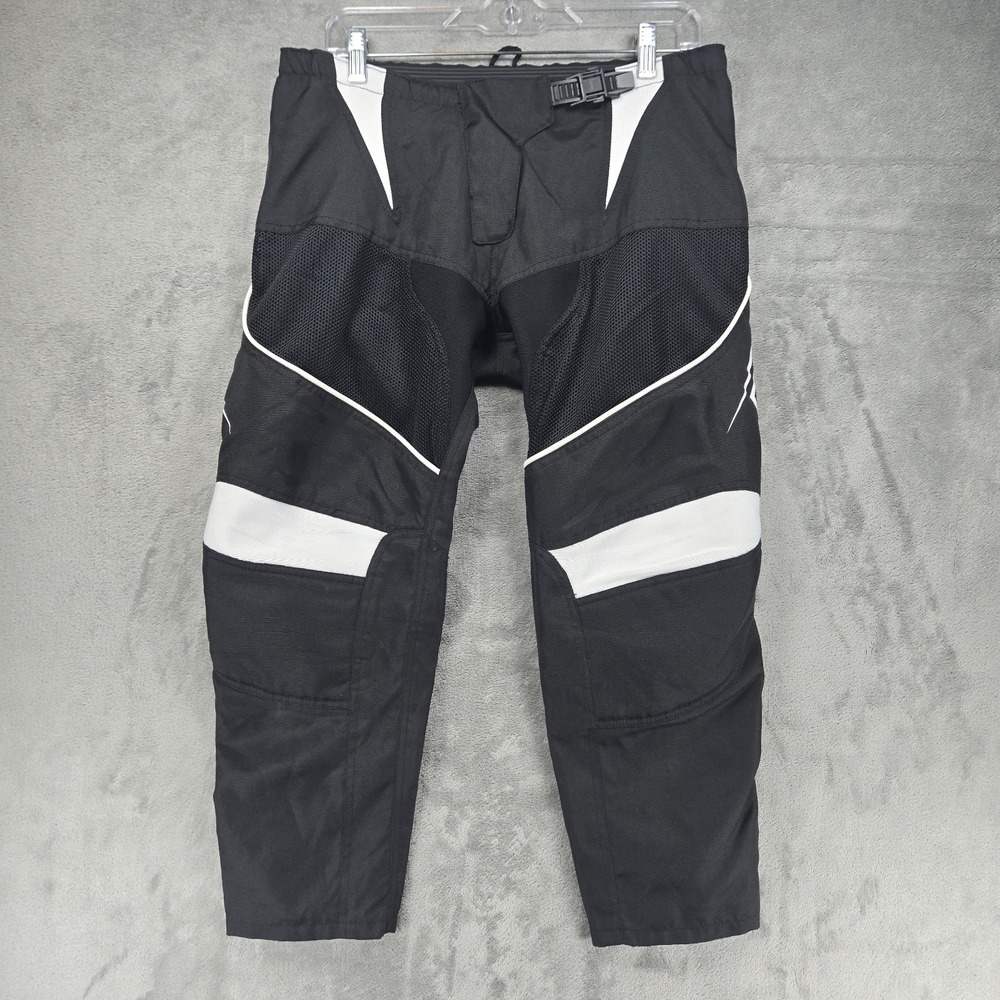 Bilt Womens Blorp 3‎ Riding Pants Size 5/6 Black Motorcycle Motocross